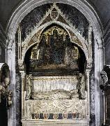 Cosmas Damian asam Tomb of Cardinal Garcia Gudiel oil painting